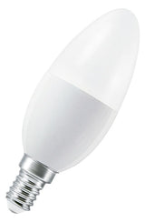 Osram LED Retrofit RGBW 5.5W 2700K E14 FR lamps with remote control