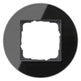 GIRA 0211135 Abdeckrahmen 1fach Studio Glas Schwarz