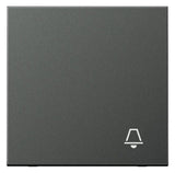 Jung AL2990KAN Wippe Symbol Klingel LS Aluminium anthrazit