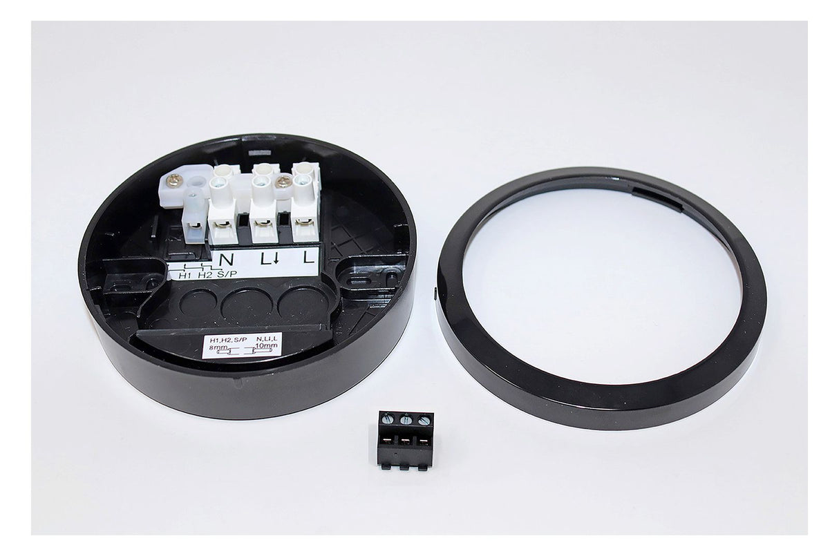 Theben Surface box LUXA 103 BK APrahmen f.Präsenzmelder sw 9070843