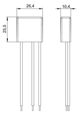 Theben DIMAX 540 plus B Mini-Univ.dimmer UP 150W LED R- u.C-Lasten o.Neu 5400130