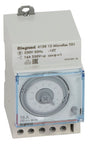 Legrand 412812 MicroRex T31F 230V50Hz analog Tageszeitschaltuhr Syn. o.Gangr.