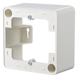 Metz 130829-4302-I Aufputzrahmen 85x85x43mm 1fach reinweiß