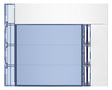 BTicino 352032 Frontblende Ruftasten- modul SFERA 3RT Allwhite