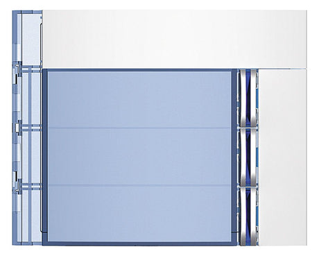 BTicino 352032 Frontblende Ruftasten- modul SFERA 3RT Allwhite
