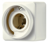 Jung 637-14A AP-Lichtsignal E14 230V max.5W o.Haube AP600 weiß