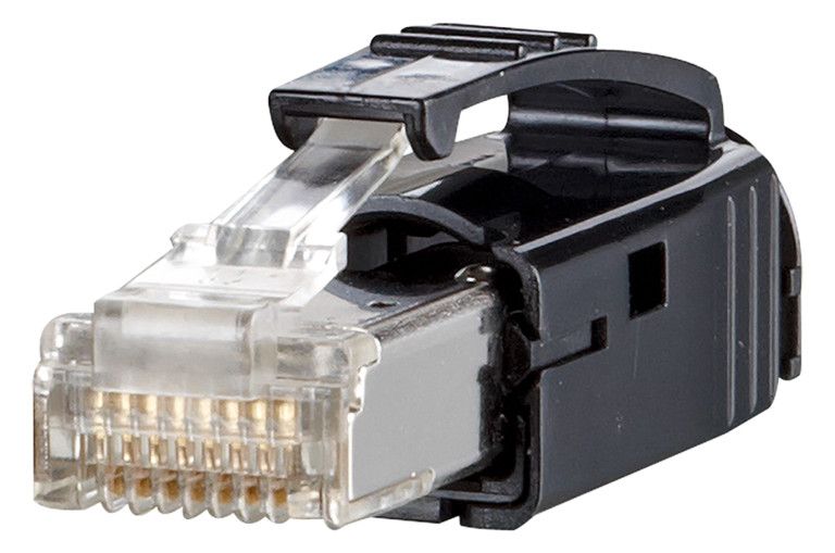 Metz 1401505012-E RJ45 Stecker schwarz